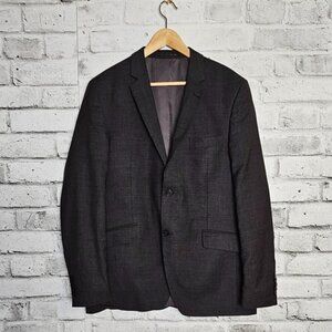 Hörst Men's Black Blazer Sport Coat Jacket 44R